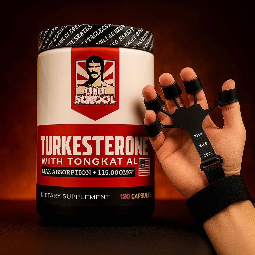 Turkesterone Testosterone + Ejercitador de antebrazo