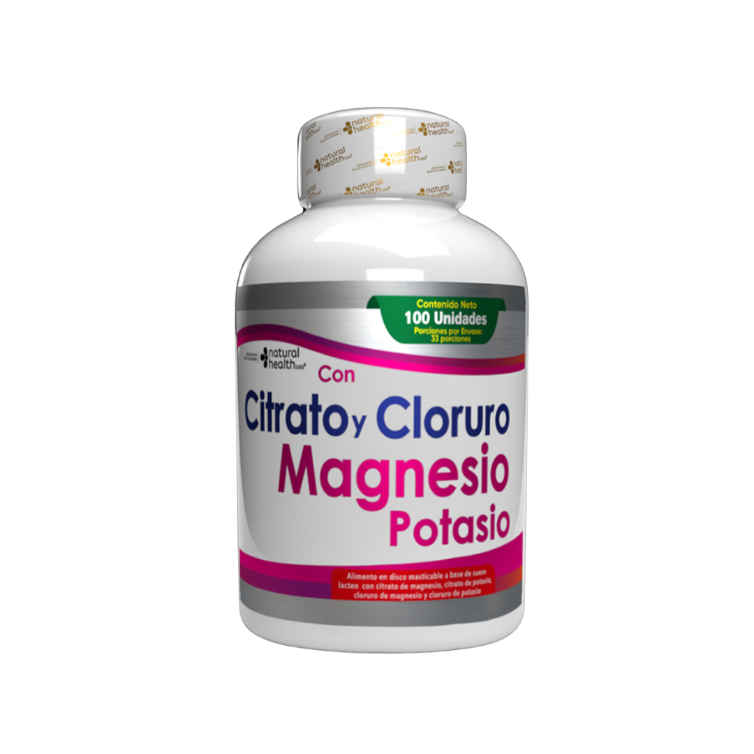Citrato Y Cloruro De Magnesio 4 En 1