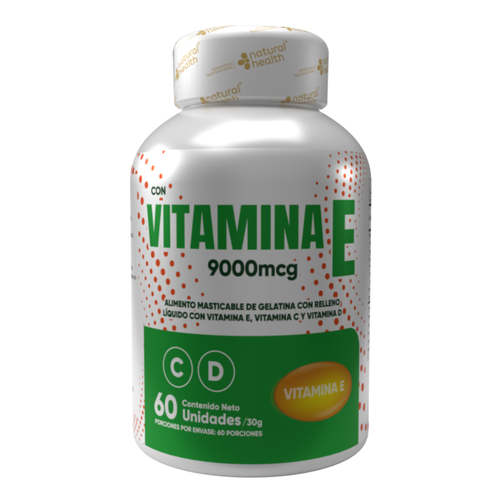 Vitamina E Natural H. 60 Und